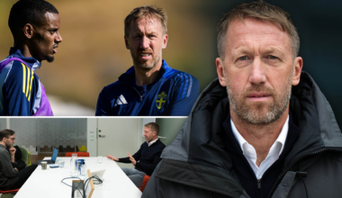 Graham Potter: ”En perfekt storm för Isak” | Landslaget