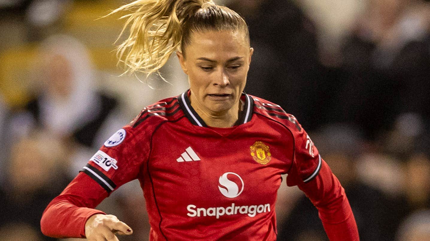 Fridolina Rolfö med första ligamålet för Manchester United | Fotboll