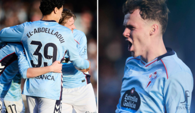 Williot Swedberg målskytt för Celta Vigo