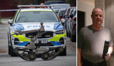 Kaffetermos ledde till stor bombutryckning i Malmö