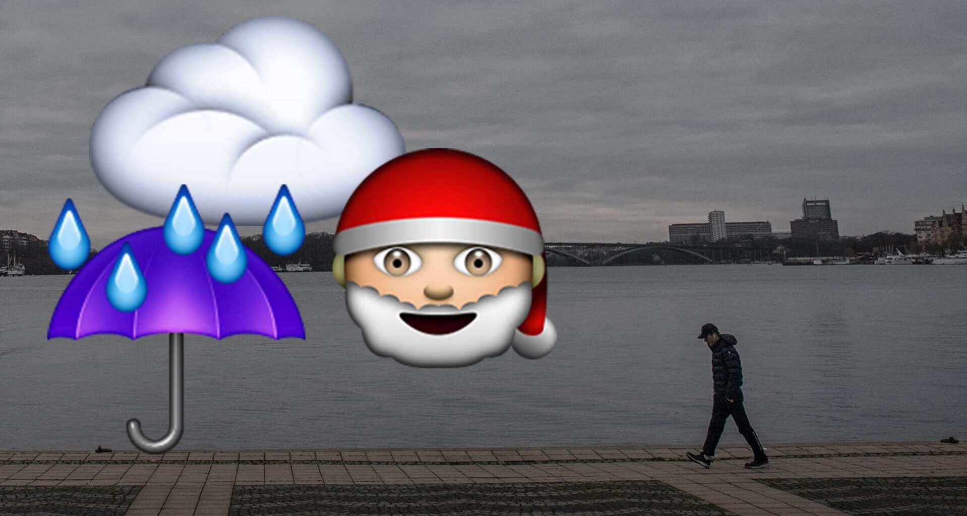 Så väntas vädret bli på julafton