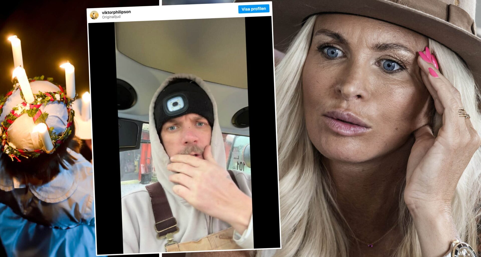 Carolina Gynning ryter ifrån efter Luciabilden