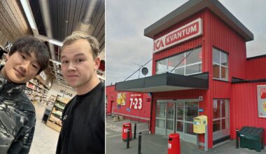 Yuki Tsunoda dyker upp på Ica Kvantum i Boden • Formel 1-stjärnan chockar