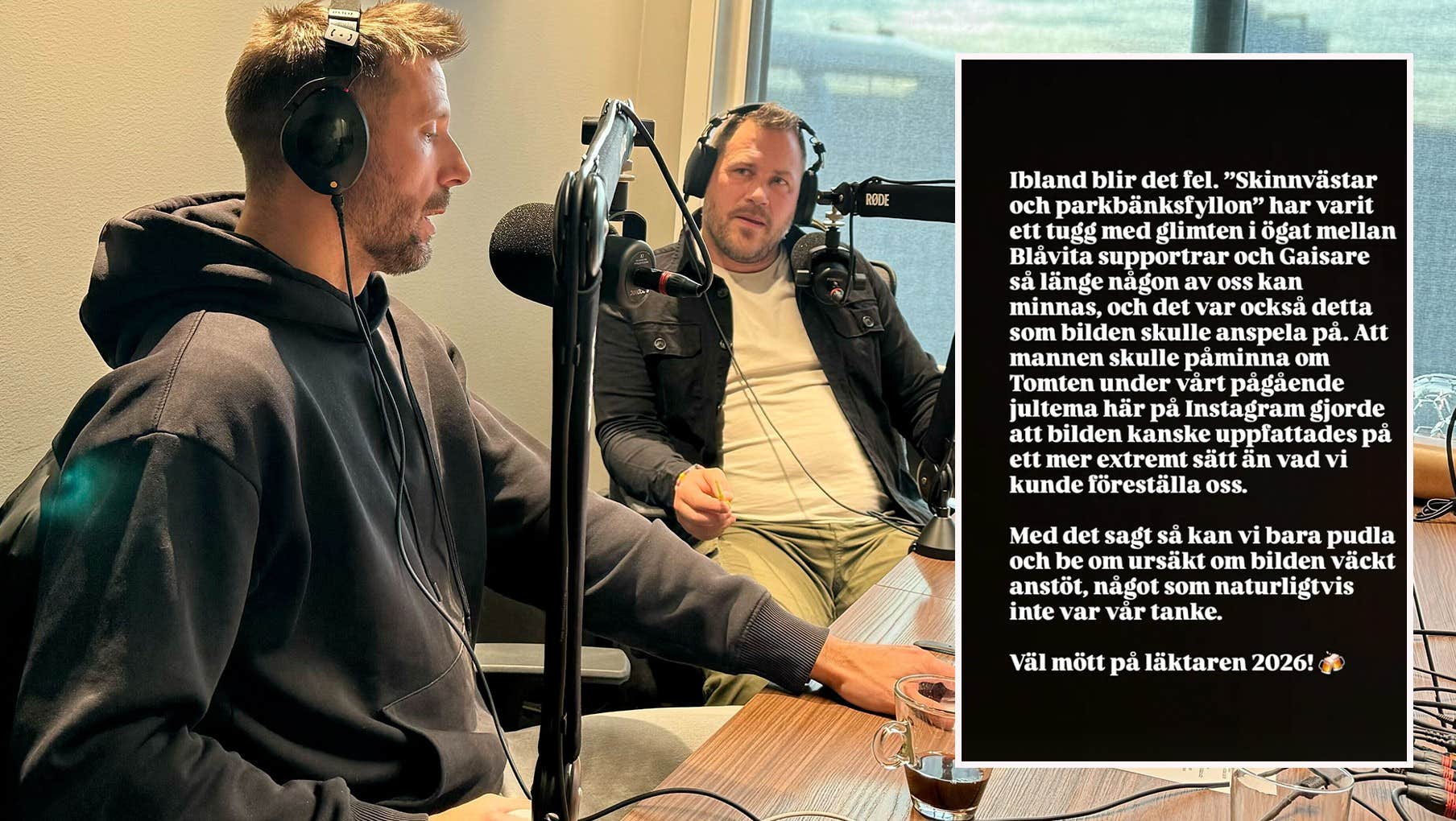 Blåvitt-profilerna tvingas be om ursäkt för Gais-hån | Allsvenskan