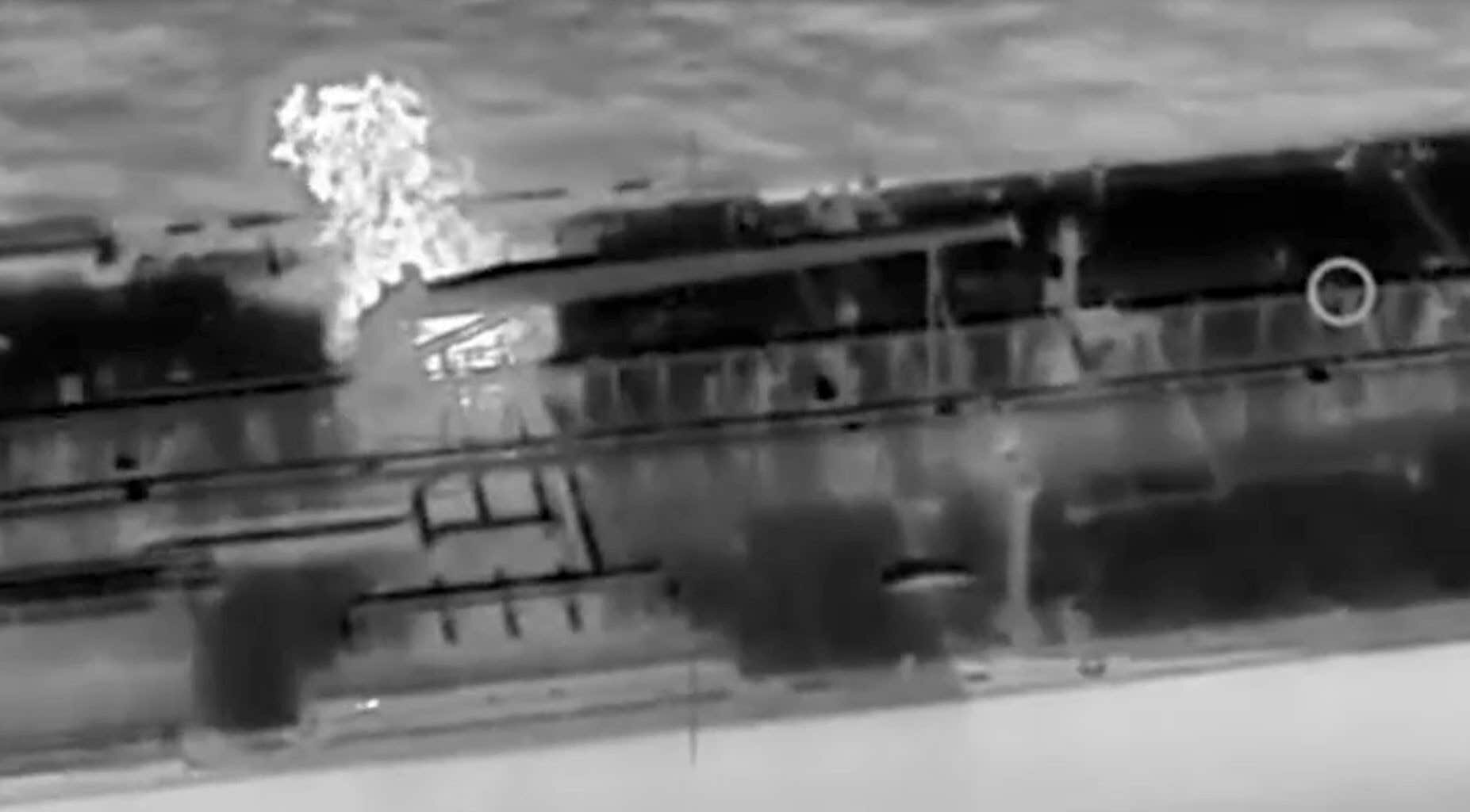 Ukrainsk attack mot tanker i Medelhavet