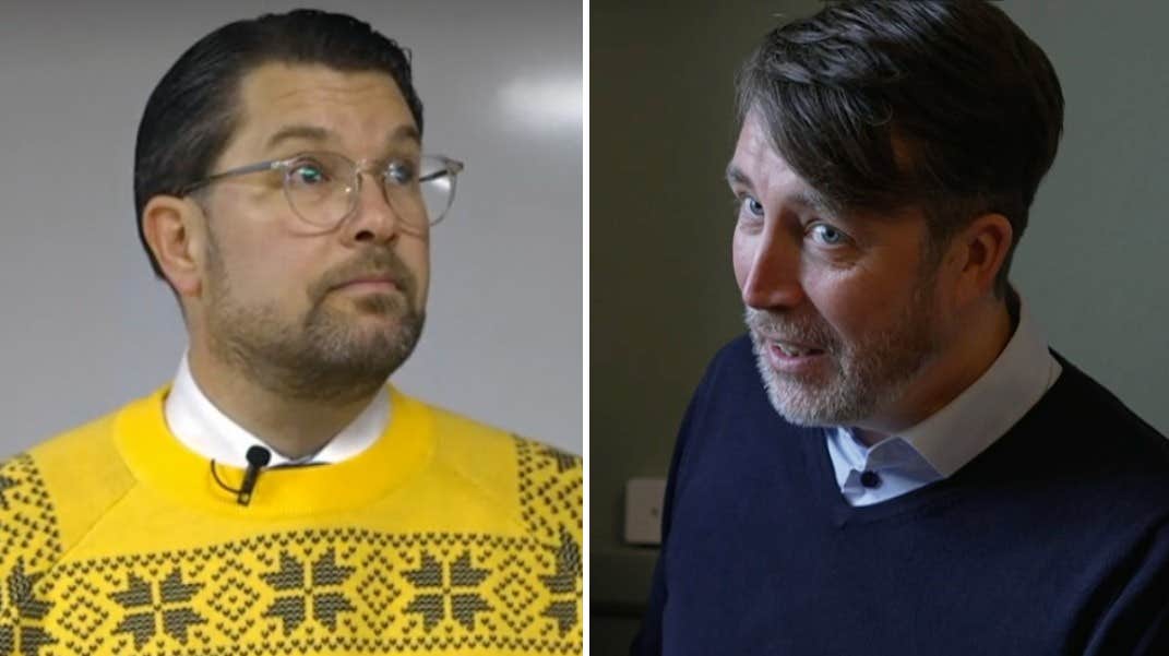 Åkessons reaktion på Jomshofs nya stil