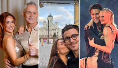 ”Let's dance”-profilerna delar pussbild tillsammans