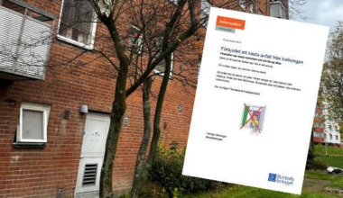 Sopproblem i Brunnsbo i Göteborg – hyresgäster kastar ut skräp