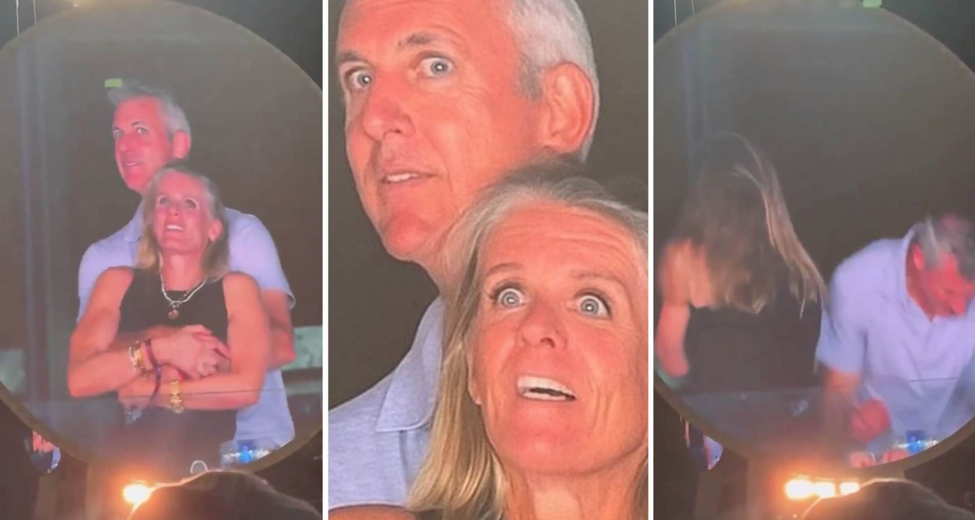 Blev påkommen i kameran på Coldplays konsert – berättar nu