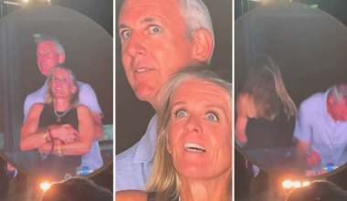 Blev påkommen i kameran på Coldplays konsert – berättar nu