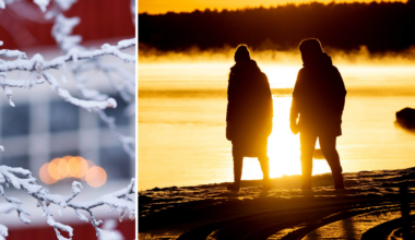 Kallfront drar in – isvindar från Arktis