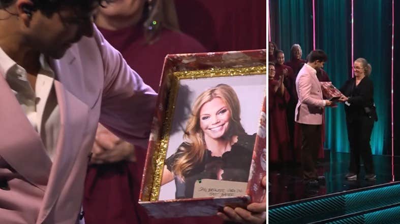 Gry Forssells hånfulla skämt till Eric Saade i ”Körslaget”