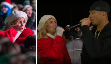 Wahlgrens dubbla tabbar i SVT
– klipptes ur ”Julallsången”