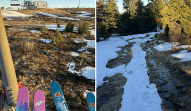 Larmet från skidanläggningarna efter snöbristen