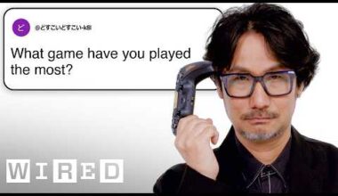 Video till Hideo Kojima svarar på frågor om Hideo Kojima