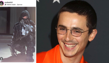 Timothée Chalamet
tar kål på rapryktet om EsDeeKid