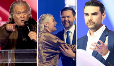 Maga-profilerna i storbråk på kaosfestivalen AmericaFest | Världen