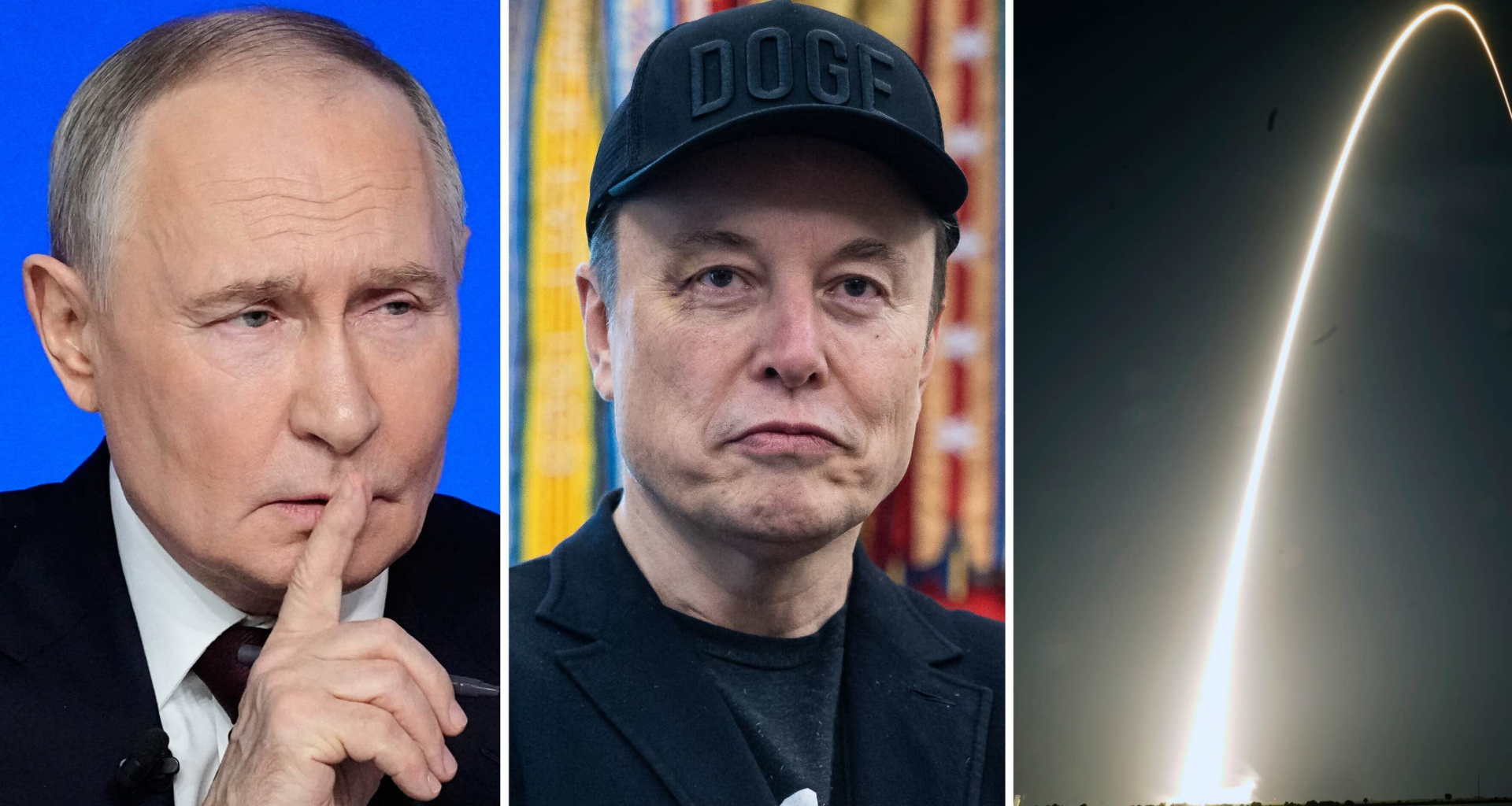 Ryssland utvecklar rymdvapen mot Starlink och väst