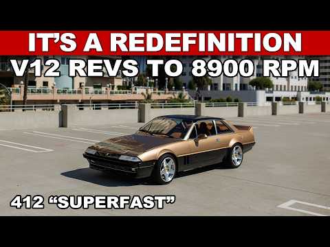 Video till Ferrari 412 uppdaterad med 812 Superfast-delar