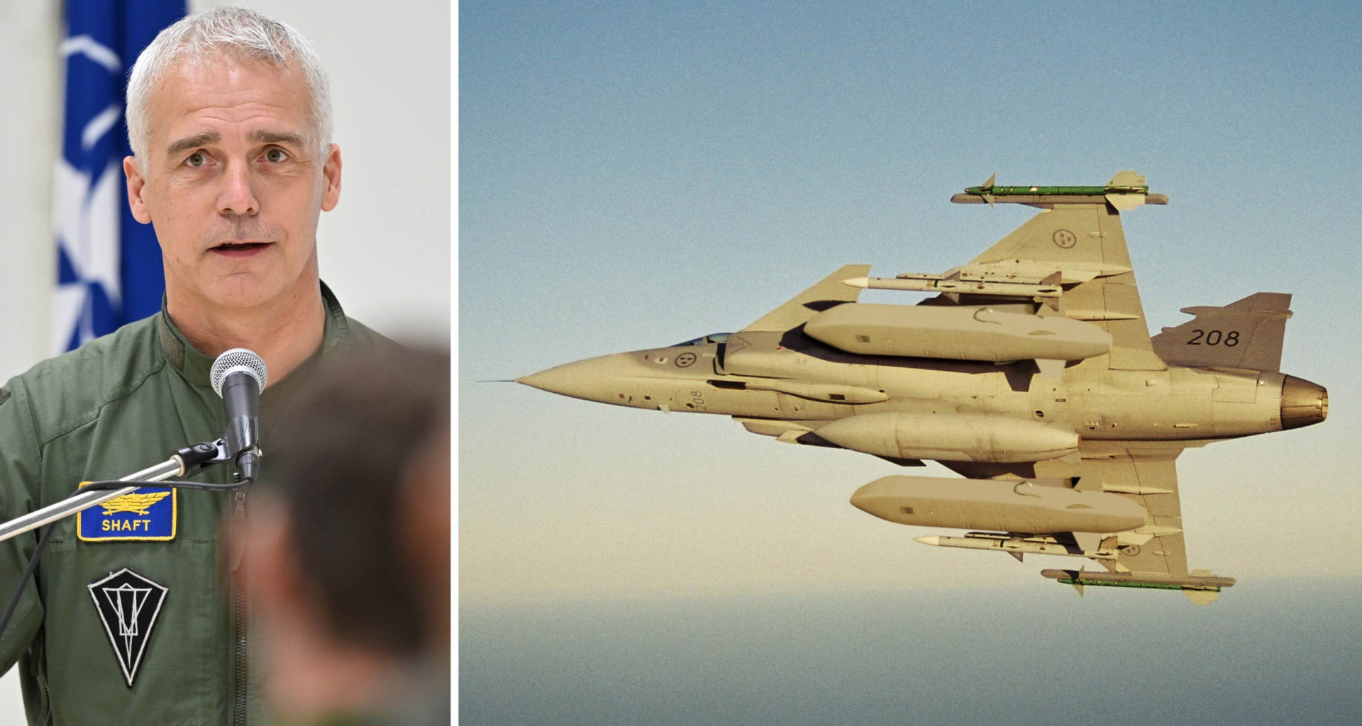 Nya hotet mot Putin:
Jas Gripen med nya
kryssningsroboten