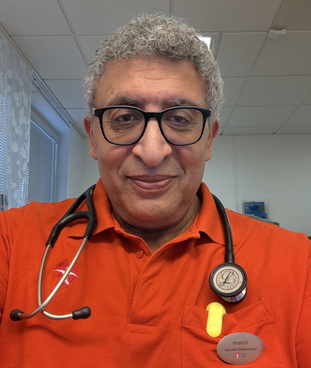 Khalid Kashwa, specialist i allmänmedicin.