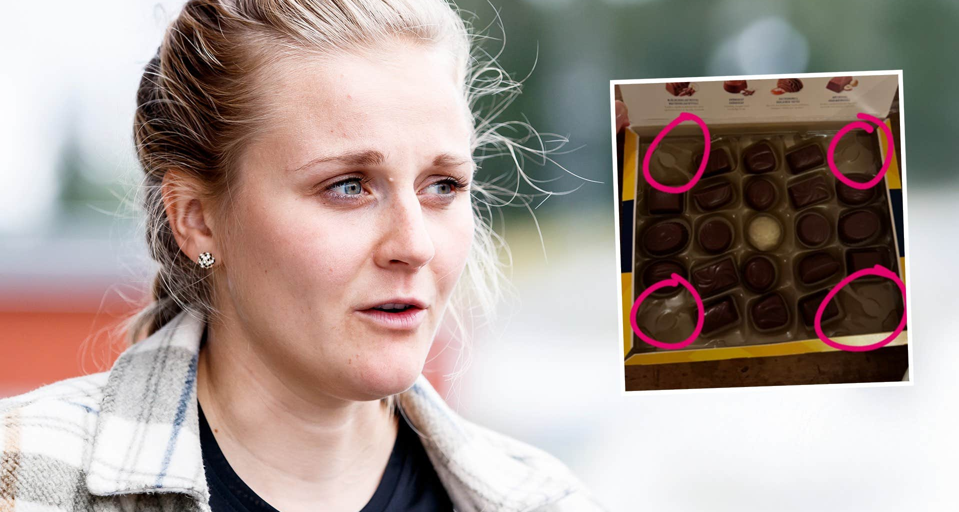 Stina Nilssons julchock – när hon ser innehållet