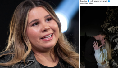 Mellostjärnan Lisa Ajax lycka – har förlovat sig