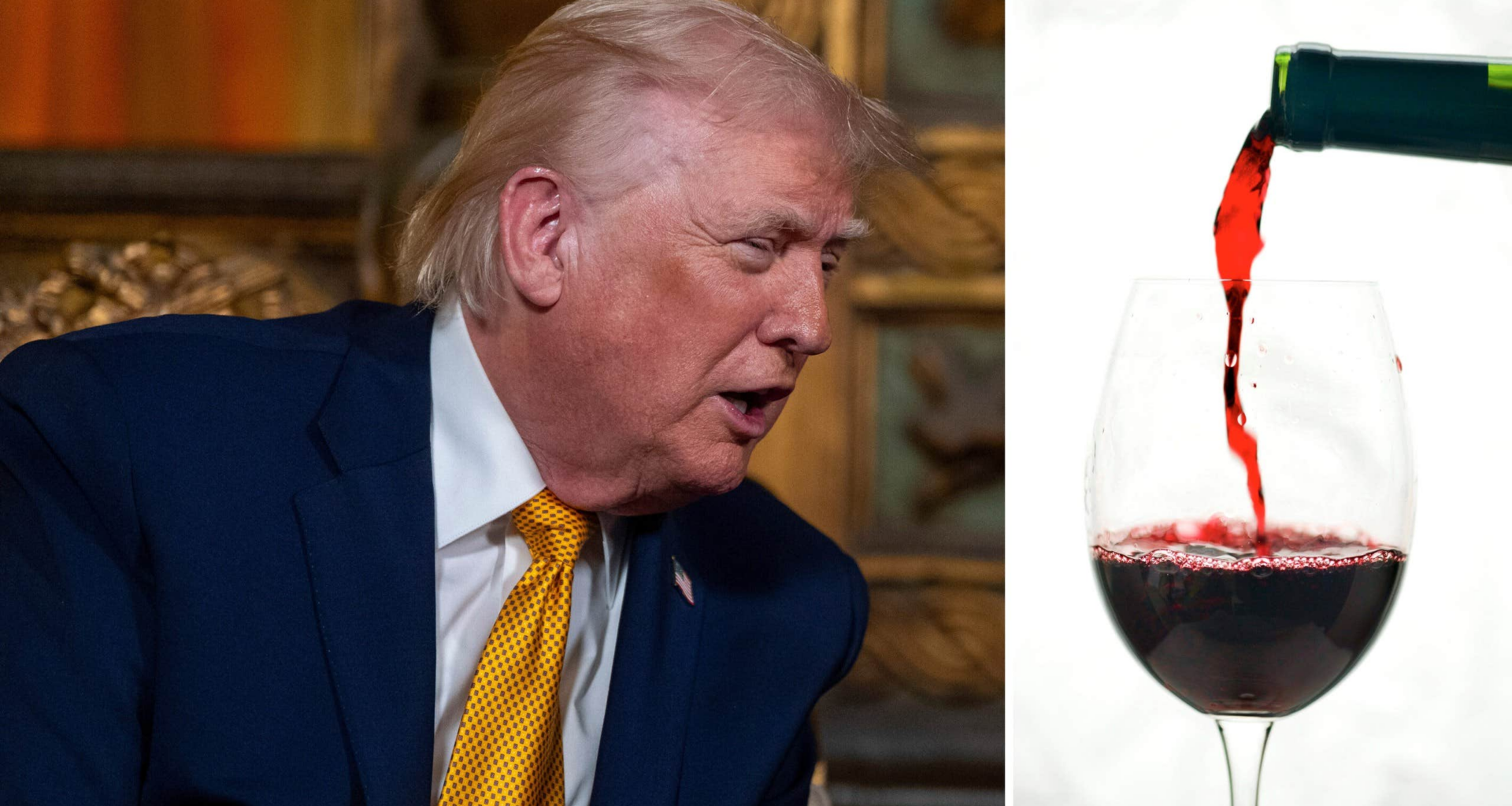 Trumps tullar har gjort exklusiva viner billigare