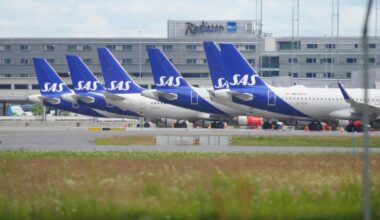 Hade sex på busshållplats vid Oslo flygplats