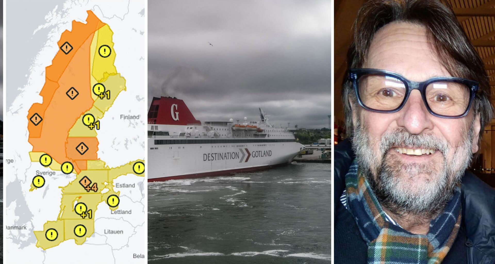 Destination Gotland ställer in färjor inför stormen Johannes