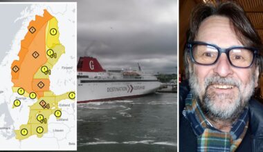 Destination Gotland ställer in färjor inför stormen Johannes