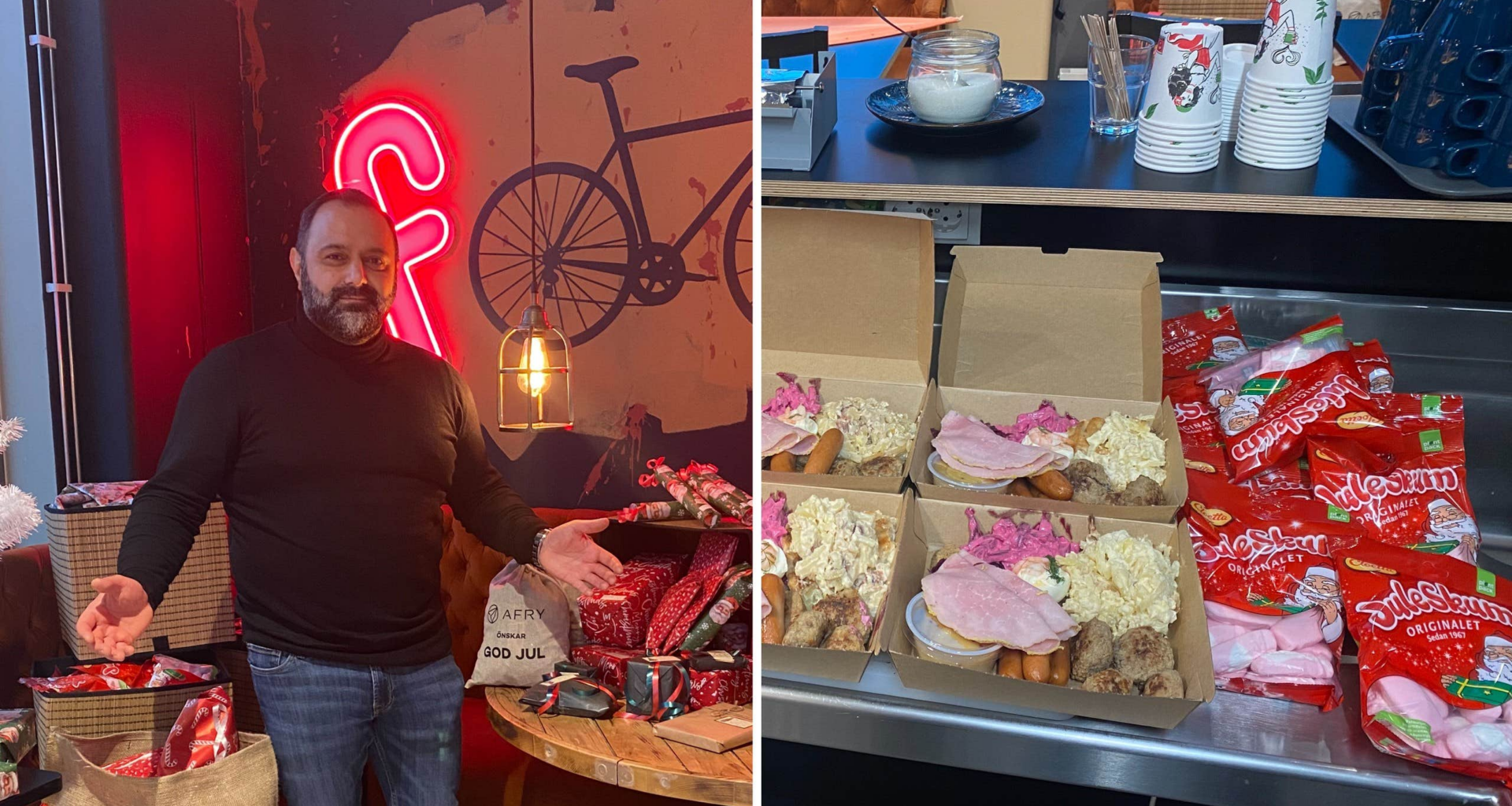 Wesam Sam i Trollhättan bjöd in till julfirande – ingen kom