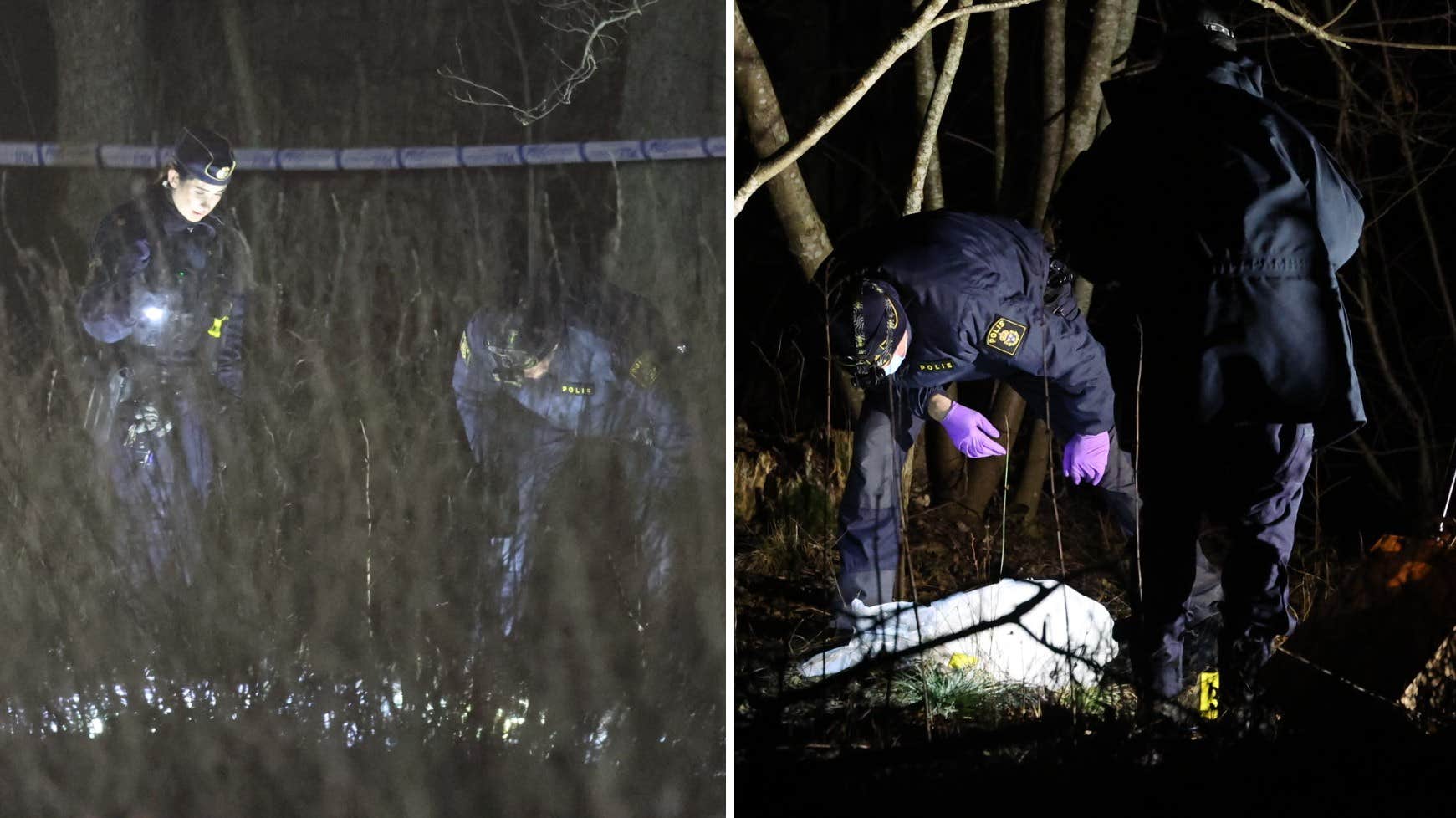 Nya avspärrningar i Rönninge – kvinna försvunnen