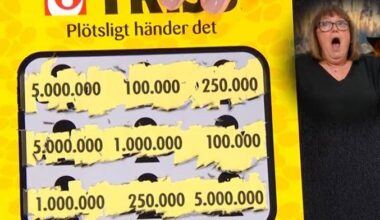 Glädjen i TV4 – Susanne skrapade hem fem miljoner