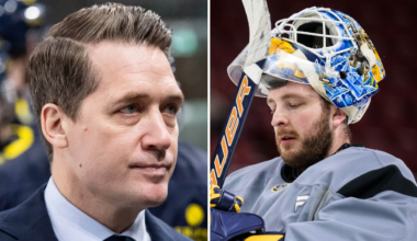OS-beskedet kring Linus Ullmark: ”Håller det internt” | Tre Kronor