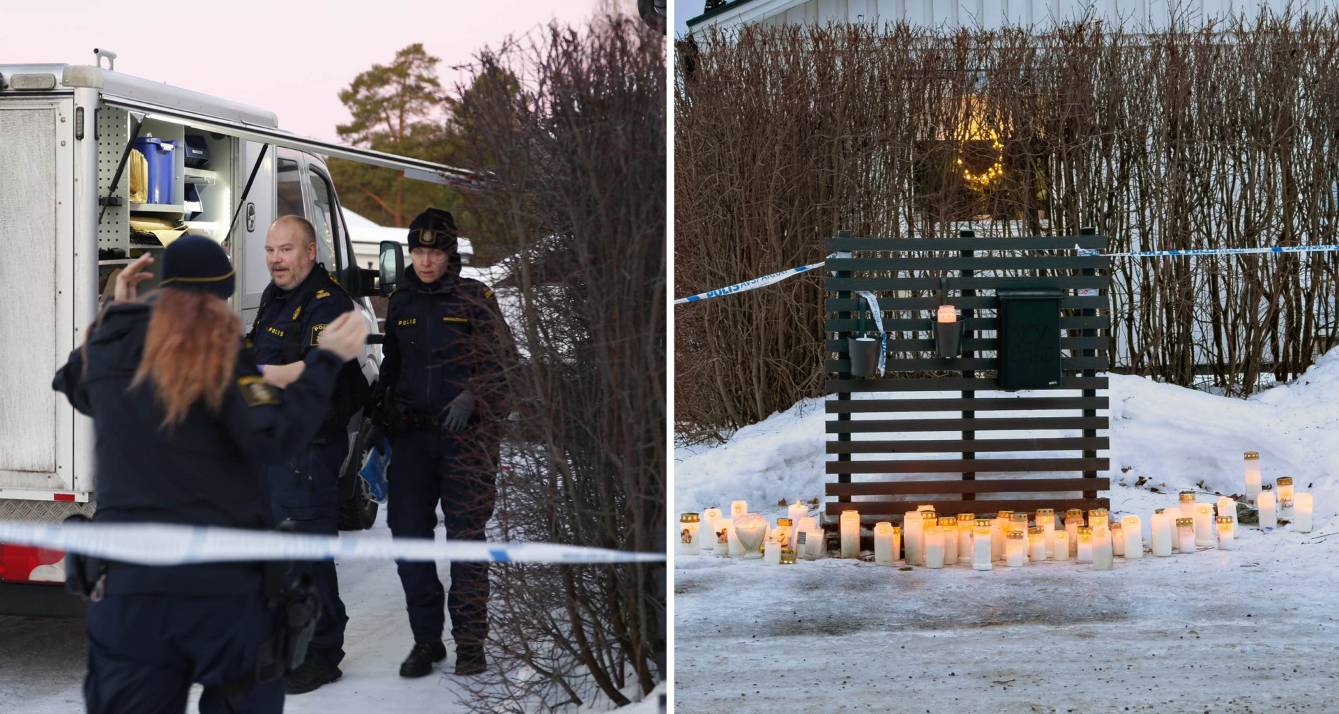 Gärningsmannen i Boden var i huset i över tre timmar.