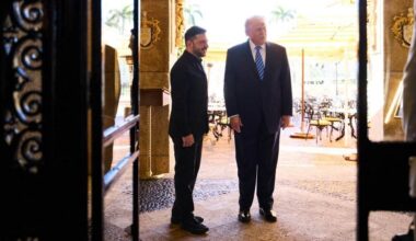 Försvarsaktier backar efter fredssamtalen om Ukraina