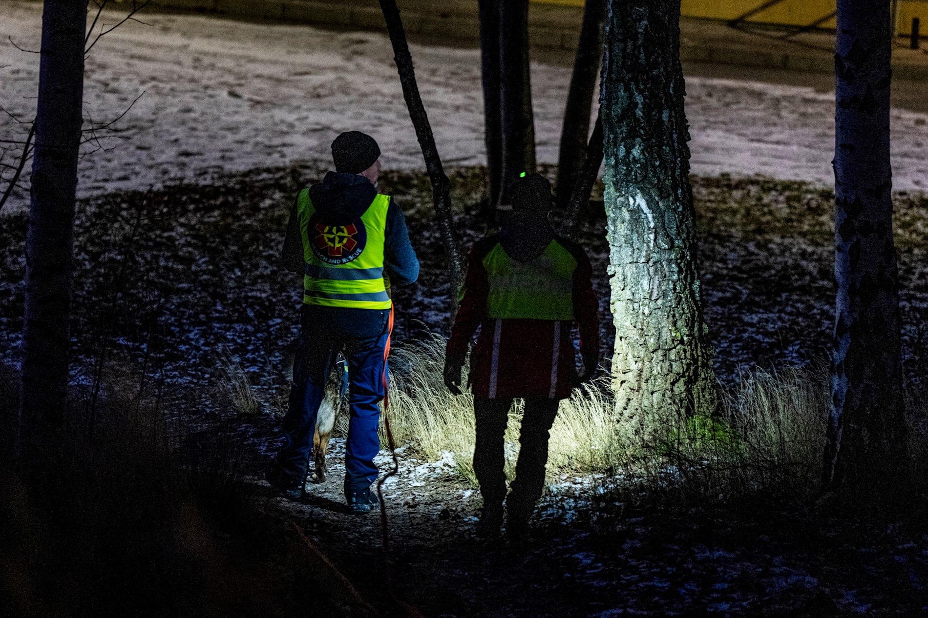 En stor sökinsats efter kvinnan pågick under helgen.