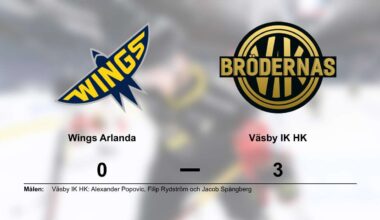 Väsby IK HK fortsätter segersviten mot Wings Arlanda - NWT