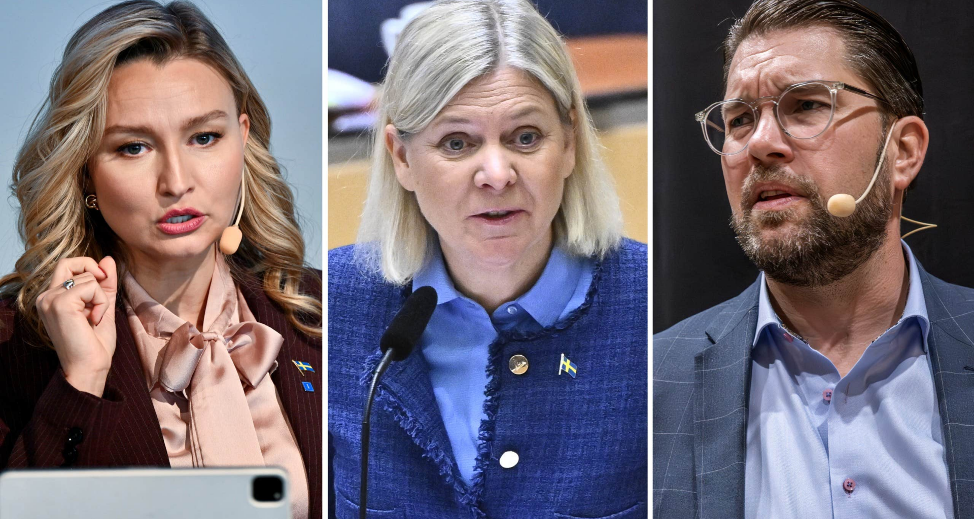 Nollvision och hårdare lagar – partiledarna reagerar efter julmorden