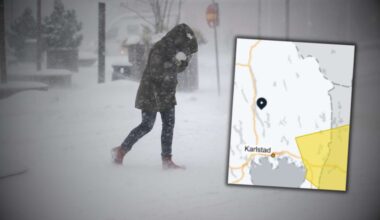 OVÄDER: Snökaos hotar Värmland – SMHI utfärdar gul varning - NWT
