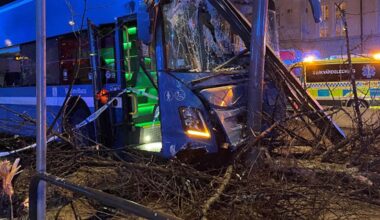 Chauffören om bussolyckan på Valhallavägen: Skulle ta rast