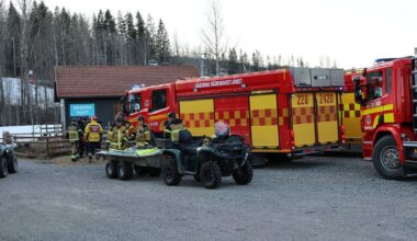 Man avliden – fick nedblåst träd över sig utanför Sandviken