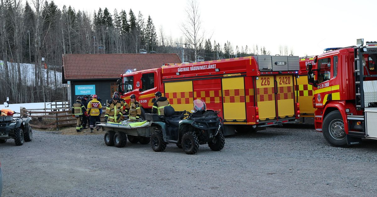 Man avliden – fick nedblåst träd över sig utanför Sandviken