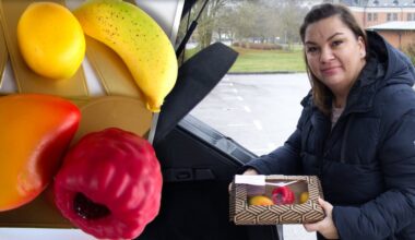 Zsuzanna levererar virala bakverk från bilen