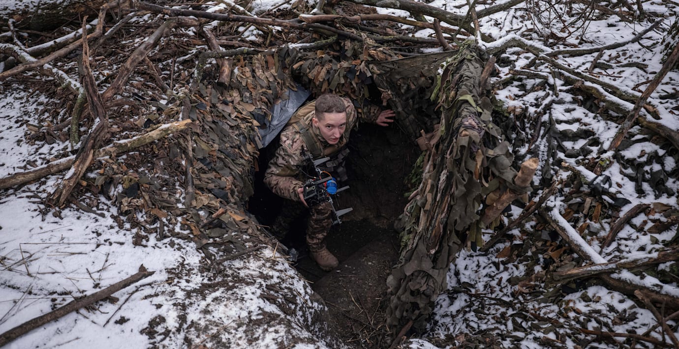 Ukrainska drönarpiloten: Fienden sover aldrig