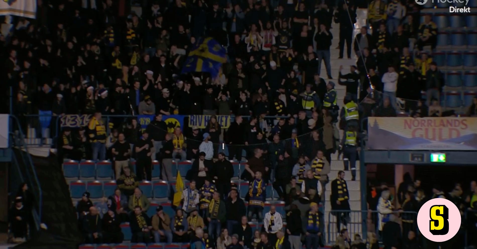 Skjuter upp matchen – tömmer bortasektionen