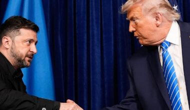 Trump och Zelenskyj höll pressträff efter möte i Florida