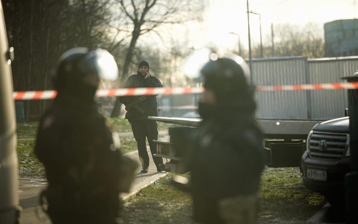 Tre döda i explosion i Moskva