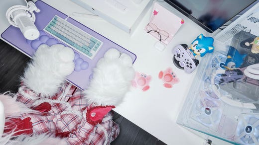 Så här kan det se ut när en furry arbetar.